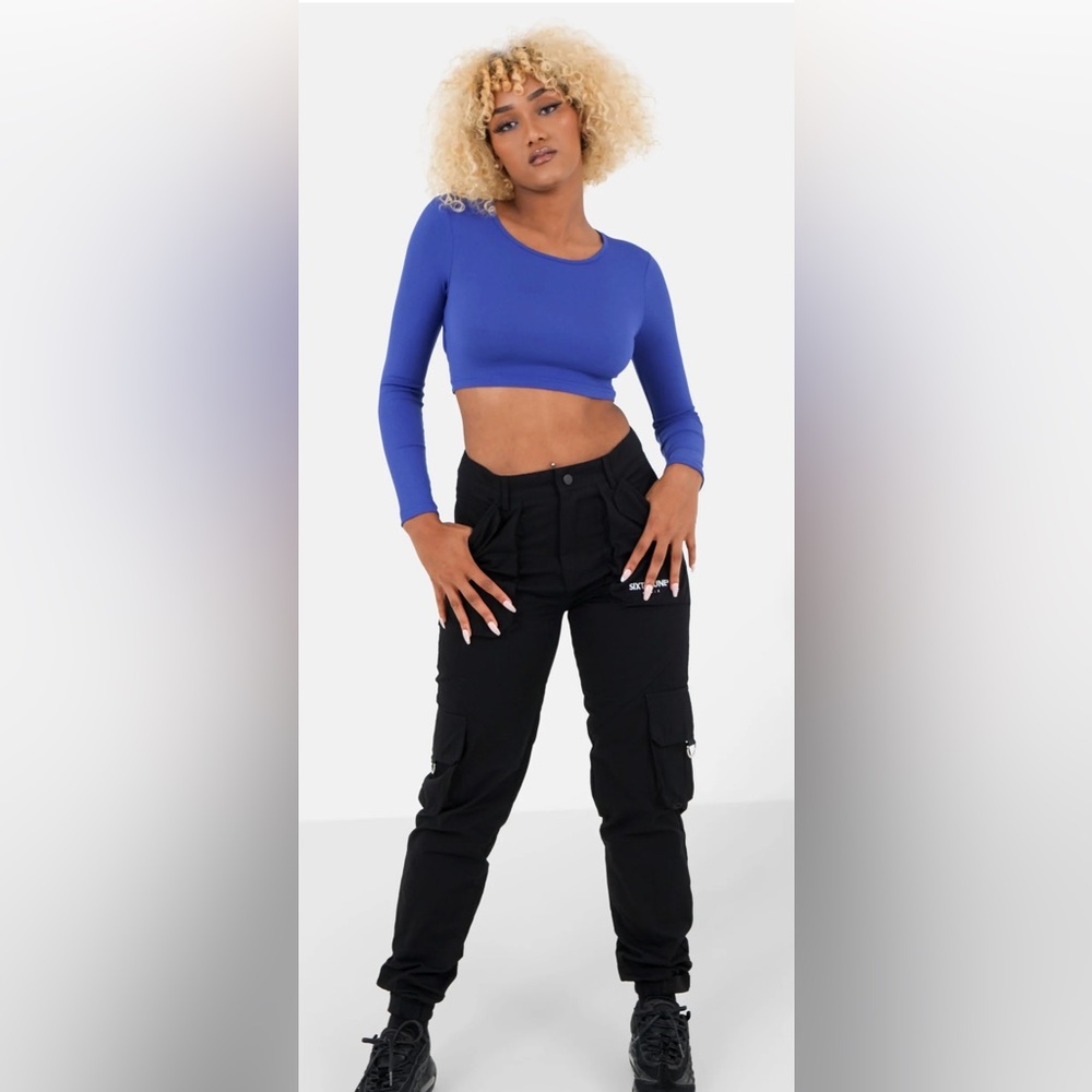 NWT SIXTH JUNE Royal Blue Opening back Top, Style 33668-BLUE, Various Sizes